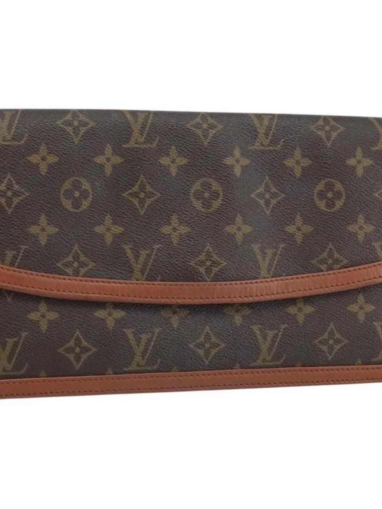 Ouis Vuitton Monogram Pochette Dam Gm Clutch Bag